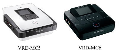 DVDライター　MC5とMC6の外観比較