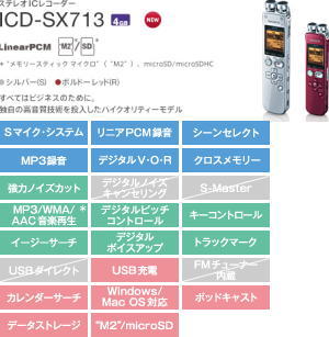 ICD-SX713