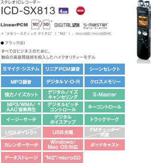ICD-SX813