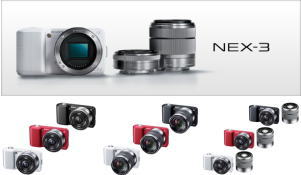 デジタル一眼カメラ”α”（NEX-5シリーズ）